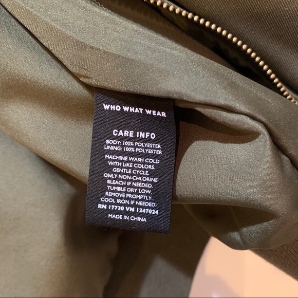 Olive Green Casual Jacket - Picture 3 of 4